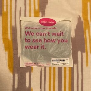 Parade Re:Play Thong in Eightball (black) size L